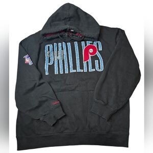 Mitchell & Ness Black Phillies Hoodie